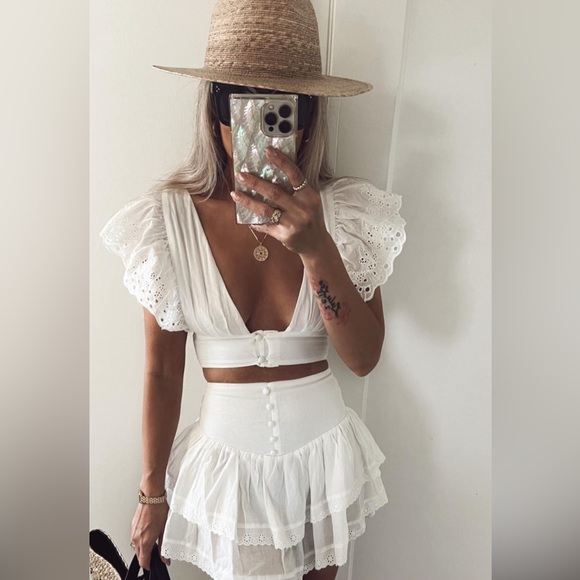 TULAROSA WHITE SET XXS - Picture 5 of 9